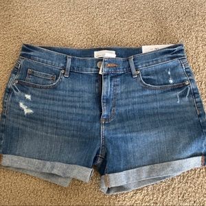 Loft denim shorts